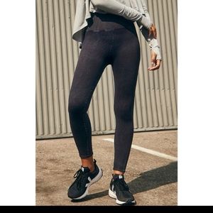 Free People Happiness Runs Leggings Black  Size S
